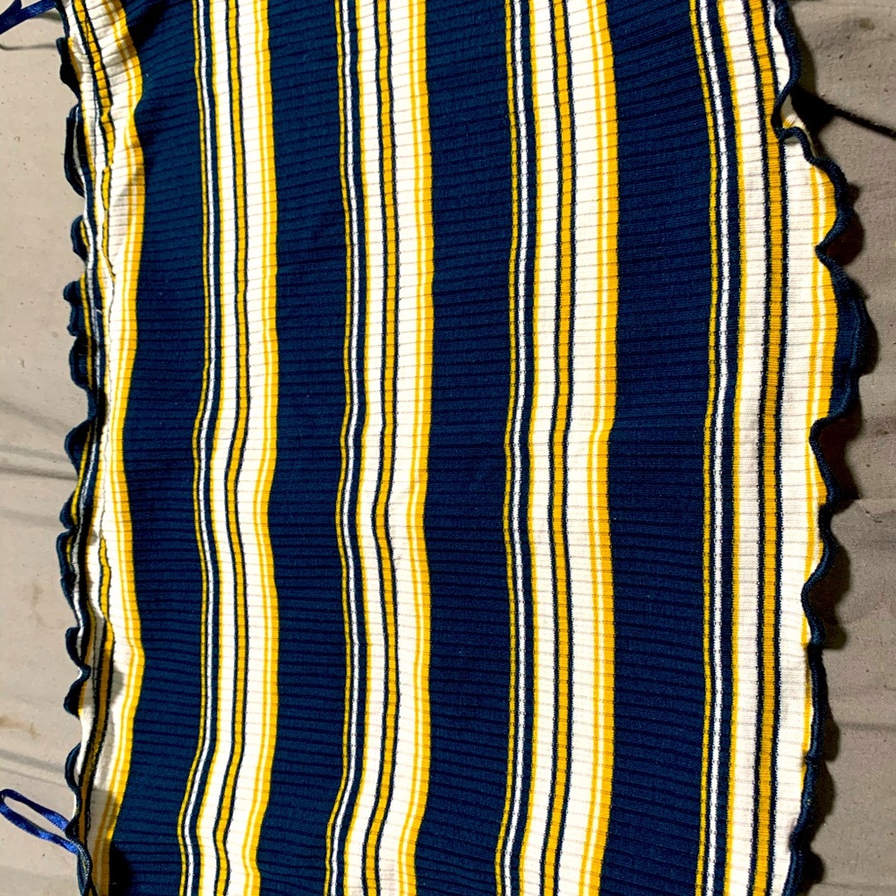 Striped halter